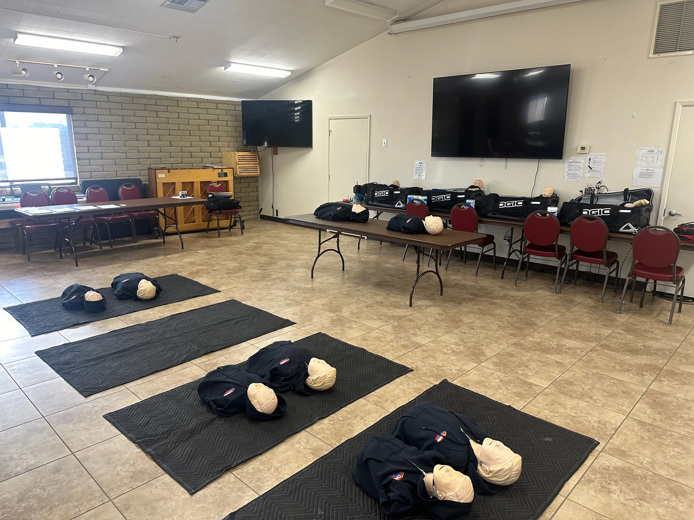 Onsite group CPR training