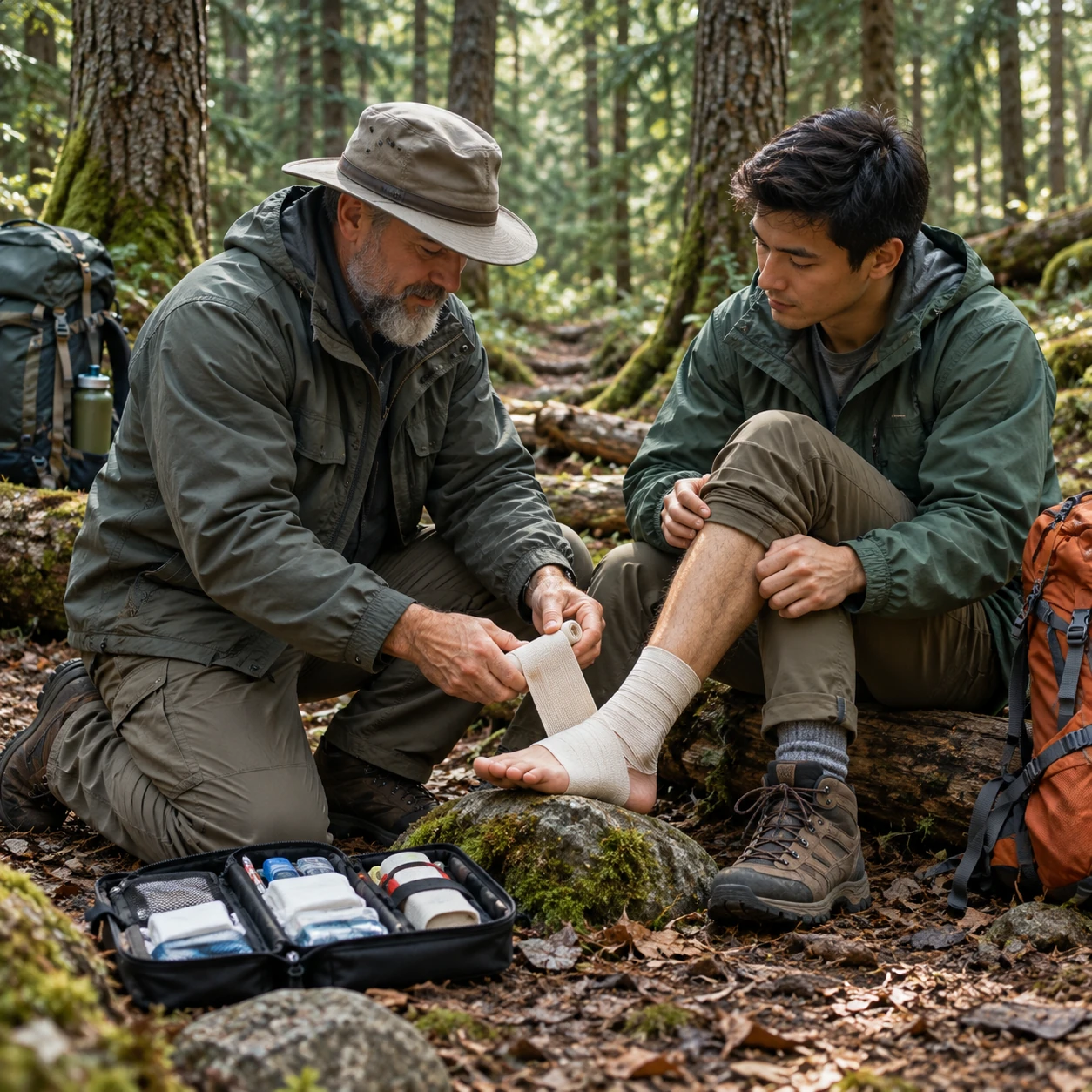 Outdoor wilderness emergency training